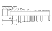 Hydraulic Fluid Power Winner Brand Interlock Hose Fittings