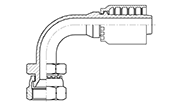 Hydraulic Fluid Power Winner Brand One Piece Hose Fittings – Spiral