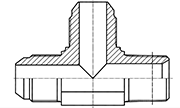 Hydraulic Fluid Power Connection Winner 37° Flared  Connectors/Adapters