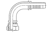 Hydraulic Fluid Power Winner Brand Two Piece Hose Fittings – Standard