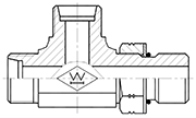 Hydraulic Fluid Power Connection Winner 24° Cone Connectors/Adapters