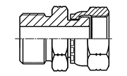 Hydraulic Fluid Power Connection Winner O-ring Face Seal Connectors / Adapters