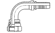 Hydraulic Fluid Power Winner Brand Two Piece Hose Fittings – Standard