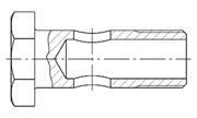 Hydraulic Fluid Power Winner Brand Two Piece Hose Fittings – Standard