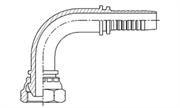 Hydraulic Fluid Power Winner Brand Two Piece Hose Fittings – Standard