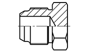 Hydraulic Fluid Power Connection Winner 60° Cone Connectors / Adapters-JIS