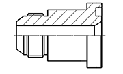 Hydraulic Fluid Power Connection Winner Flange  Connectors / Adapters