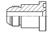 Hydraulic Fluid Power Connection Winner 37° Flared  Connectors/Adapters