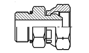 Hydraulic Fluid Power Connection Winner  SAE O-ring Boss Connectors / Adapters