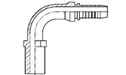 Hydraulic Fluid Power Winner Brand Two Piece Hose Fittings – Spiral