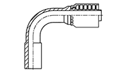 Hydraulic Fluid Power Winner Brand One Piece Hose Fittings – Spiral