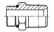 Hydraulic Fluid Power Connection Winner BSPT  Connectors / Adapters