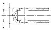 Hydraulic Fluid Power Winner Brand Two Piece Hose Fittings – Spiral