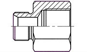 Hydraulic Fluid Power Connection Winner 60° Cone  Connectors / Adapters – BSP Thread