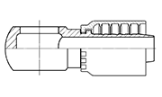 Hydraulic Fluid Power Winner Brand One Piece Hose Fittings – Spiral