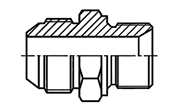 Hydraulic Fluid Power Connection Winner 37° Flared  Connectors/Adapters