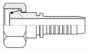 Hydraulic Fluid Power Winner Brand Two Piece Hose Fittings – Standard