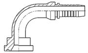 Hydraulic Fluid Power Winner Brand Two Piece Hose Fittings – Standard