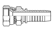 Hydraulic Fluid Power Winner Brand Two Piece Hose Fittings – Standard