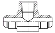 Hydraulic Fluid Power Connection Winner NPT Connectors / Adapters