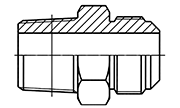 Hydraulic Fluid Power Connection Winner NPT Connectors / Adapters