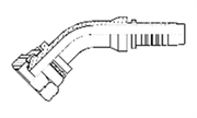 Hydraulic Fluid Power Winner Brand Two Piece Hose Fittings – Standard