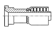 Hydraulic Fluid Power Winner Brand One Piece Hose Fittings – Standard