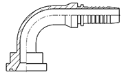 Hydraulic Fluid Power Winner Brand Two Piece Hose Fittings – Spiral