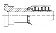 Hydraulic Fluid Power Winner Brand One Piece Hose Fittings – Spiral