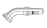 Hydraulic Fluid Power Winner Brand Interlock Hose Fittings