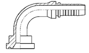 Hydraulic Fluid Power Winner Brand Two Piece Hose Fittings – Spiral