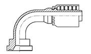 Hydraulic Fluid Power Winner Brand One Piece Hose Fittings – Spiral