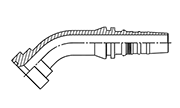 Hydraulic Fluid Power Winner Brand Interlock Hose Fittings