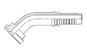 Hydraulic Fluid Power Winner Brand Two Piece Hose Fittings – Spiral