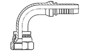 Hydraulic Fluid Power Winner Brand Two Piece Hose Fittings – Standard