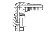 Hydraulic Fluid Power Winner Brand Swivel Hose Fittings