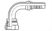 Hydraulic Fluid Power Winner Brand Two Piece Hose Fittings – Standard