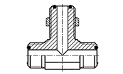 Hydraulic Fluid Power Connection Winner O-ring Face Seal Connectors / Adapters