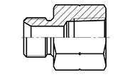 Hydraulic Fluid Power Connection Winner BSPT  Connectors / Adapters