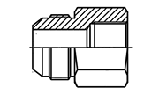 Hydraulic Fluid Power Connection Winner 37° Flared  Connectors/Adapters