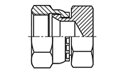 Hydraulic Fluid Power Connection Winner 60° Cone Connectors / Adapters-JIS