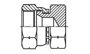 Hydraulic Fluid Power Connection Winner 60° Cone Connectors / Adapters-JIS