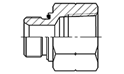 Hydraulic Fluid Power Connection Winner BSPT  Connectors / Adapters