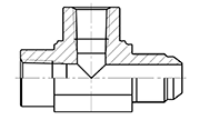 Hydraulic Fluid Power Connection Winner 37° Flared  Connectors/Adapters