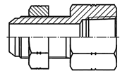 Hydraulic Fluid Power Connection Winner 37° Flared  Connectors/Adapters