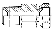 Hydraulic Fluid Power Connection Winner 37° Flared  Connectors/Adapters