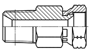 Hydraulic Fluid Power Connection Winner NPT Connectors / Adapters