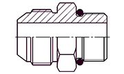 Hydraulic Fluid Power Connection Winner  Metric Thread Connectors / Adapters