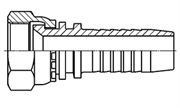 Hydraulic Fluid Power Winner Brand Two Piece Hose Fittings – Standard