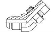 Hydraulic Fluid Power Connection Winner 37° Flared  Connectors/Adapters